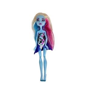 Monster High Abbey Bominable Skull Shores Doll G1 Swim Outfit Incomplete
